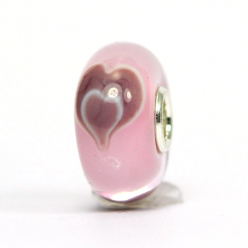 Trollbeads  - Valentine's Hearts Glass - Limited Edition